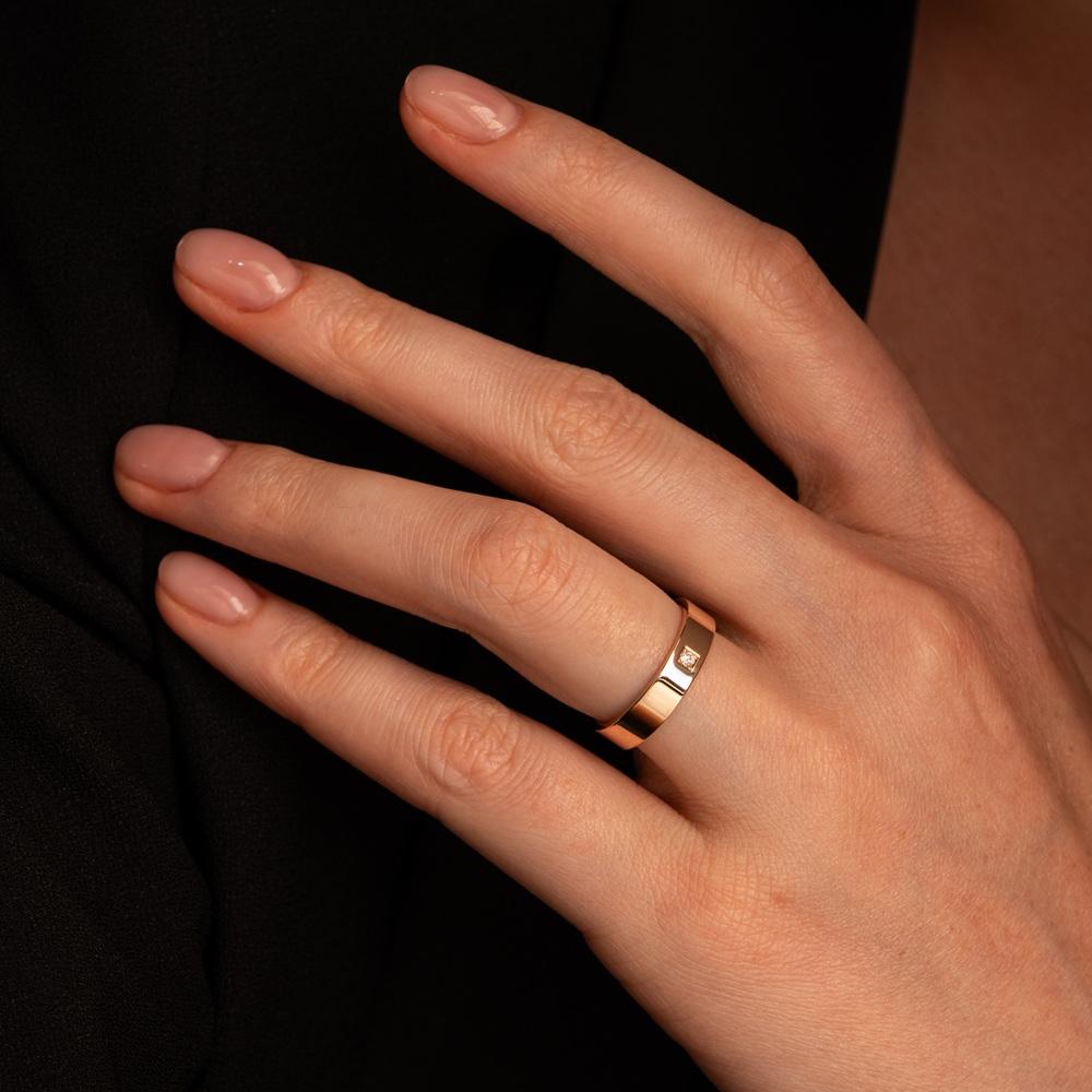 Кольцо с бриллиантом 202-010-327