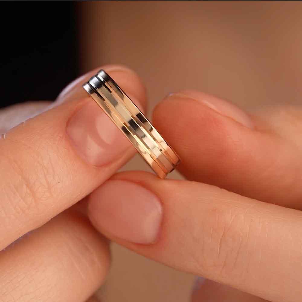 Обручальное кольцо из золота (синтеринг) 450-000-317