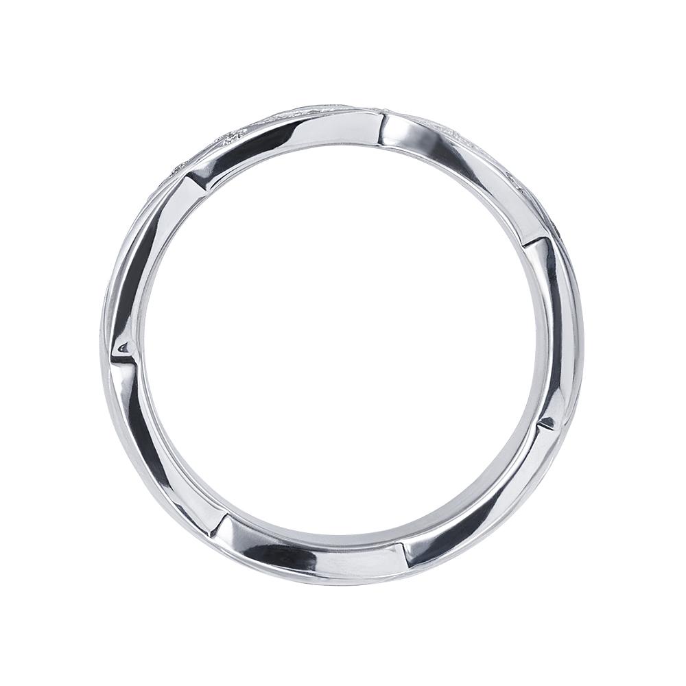 Кольцо из белого золота 585 пробы с бриллиантами 921498Б