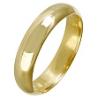 Обручальное кольцо из желтого золота 120-000-550