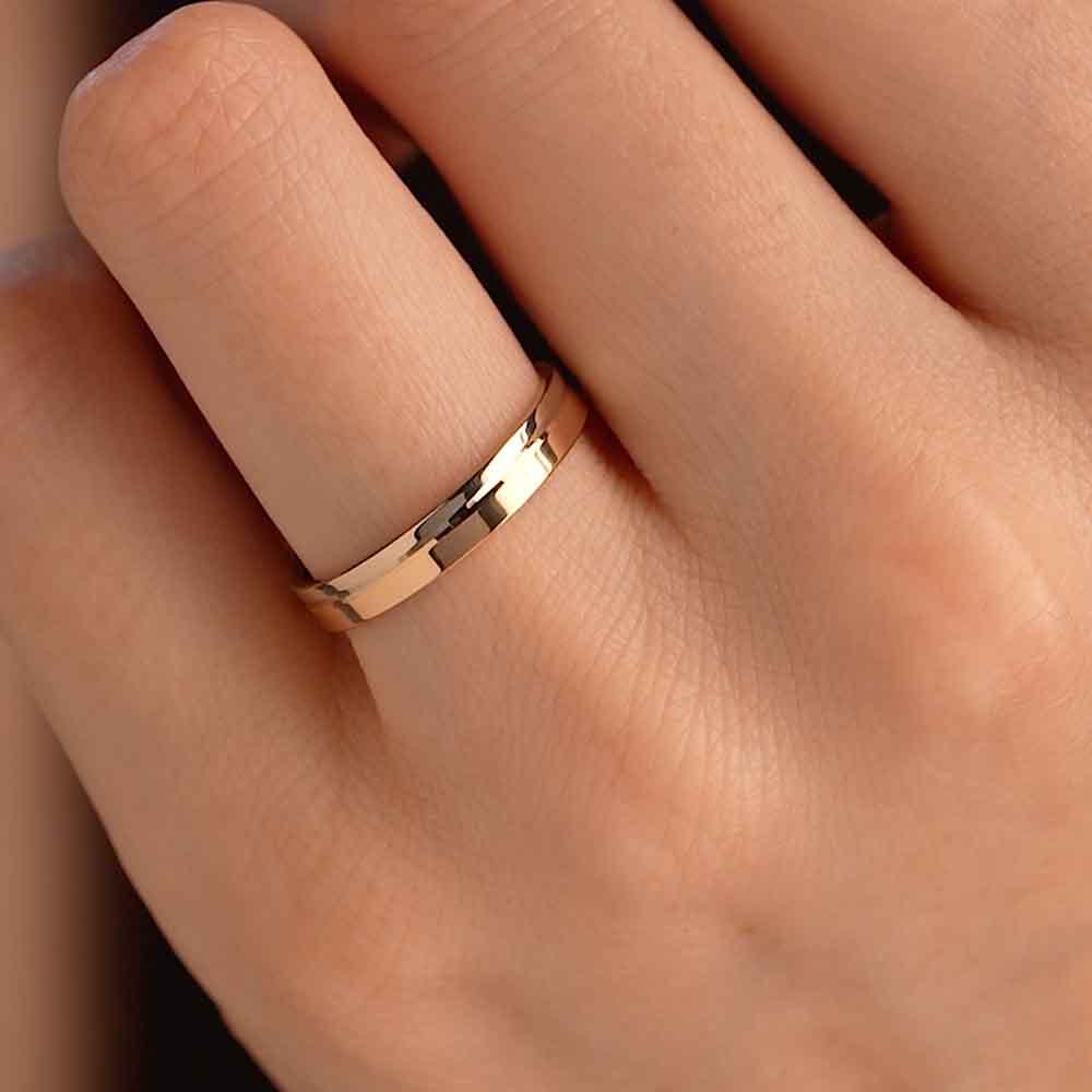 Обручальное кольцо из золота (синтеринг) 430-000-332