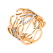 Кольцо из золота с бриллиантами 931638Б