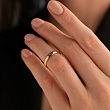 Обручальное кольцо с бриллиантом 202-010-329