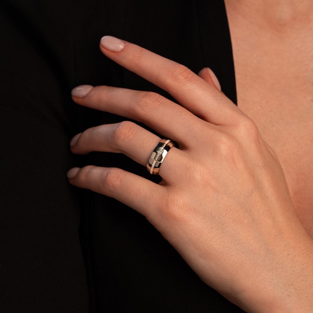 Кольцо с бриллиантами  921749Б