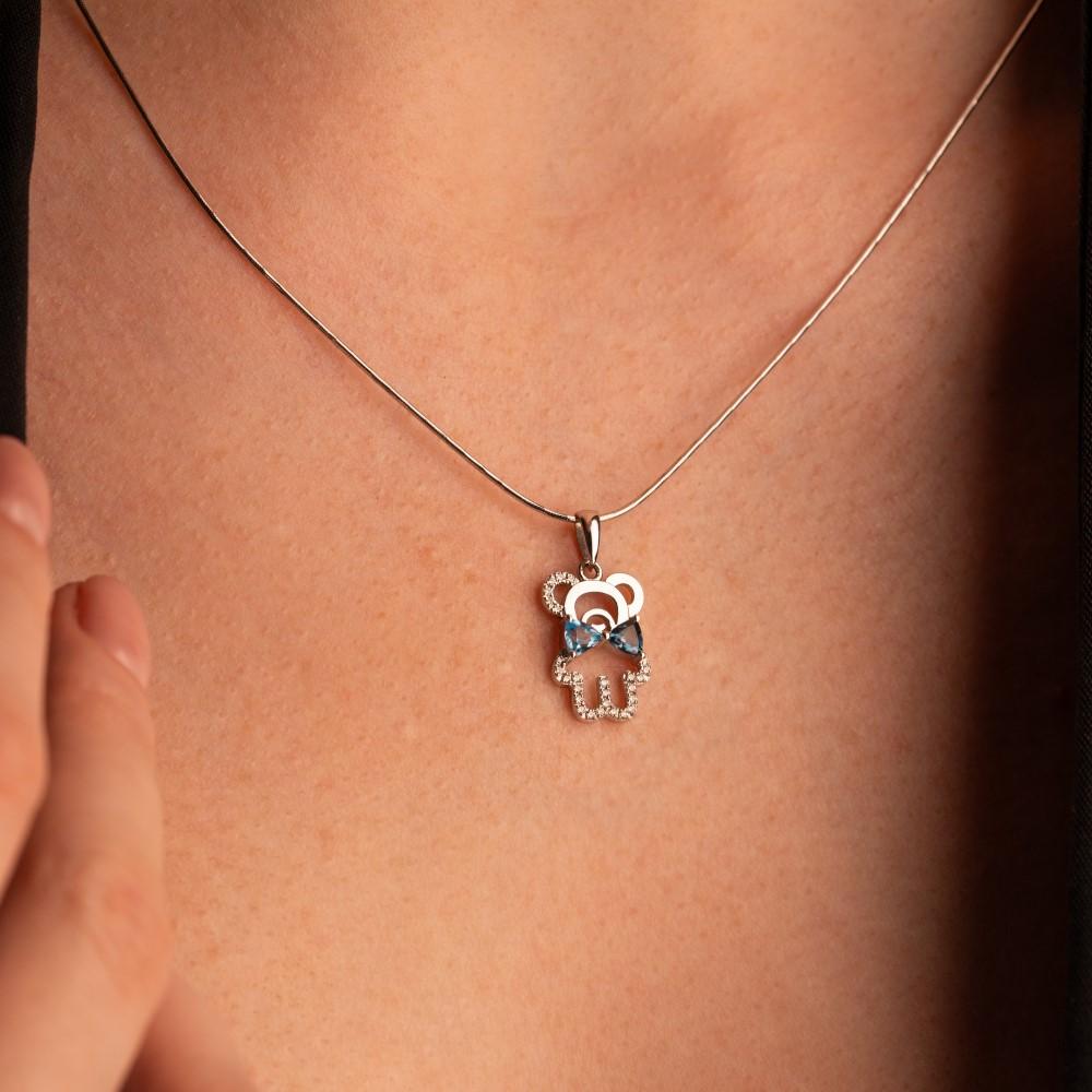 Подвеска из белого золота 924876Т