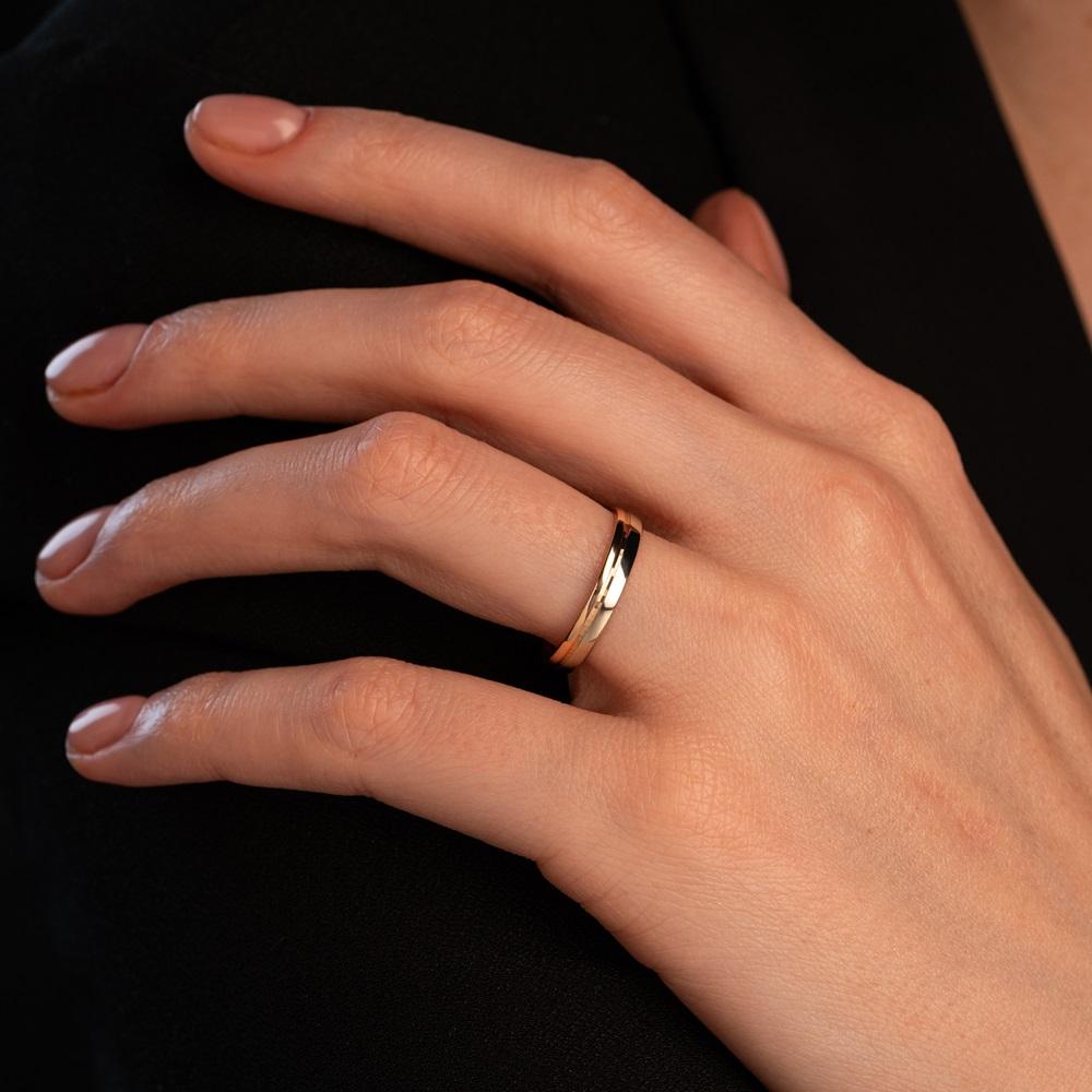 Обручальное кольцо из золота (синтеринг) 430-000-318