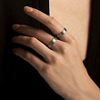Обручальное кольцо с бриллиантом 212-050-356