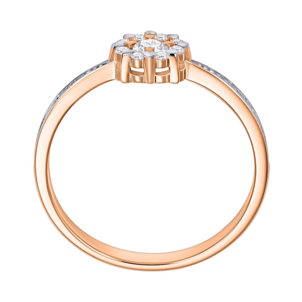 Кольцо из золота с бриллиантами 911319Б