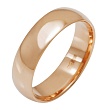 Обручальное кольцо из красного золота 100-000-560