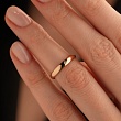 Обручальное кольцо с бриллиантом 202-010-329