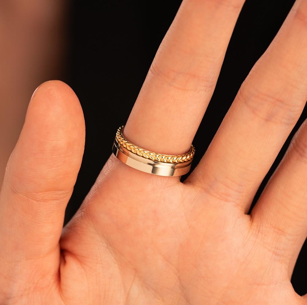 Обручальное кольцо из золота 921856