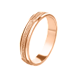 Обручальное кольцо из красного золота 200-000-718