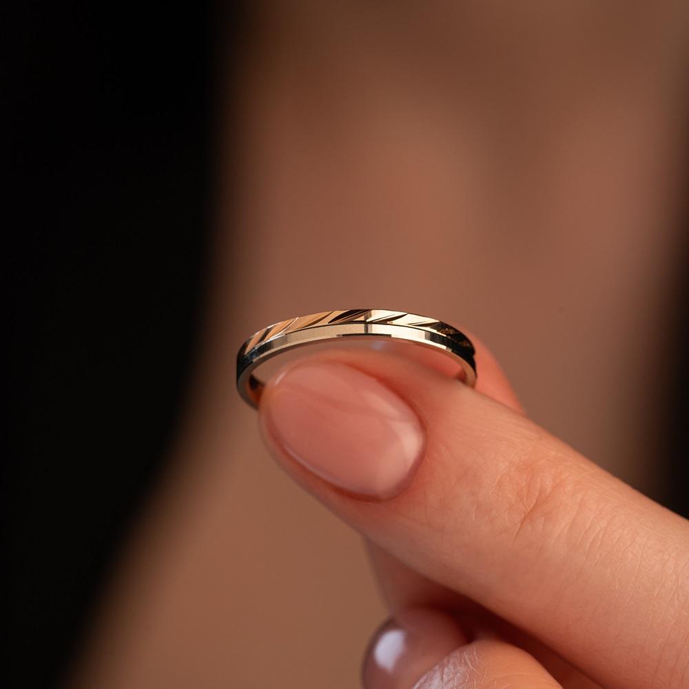 Обручальное кольцо из золота (синтеринг) 430-000-917