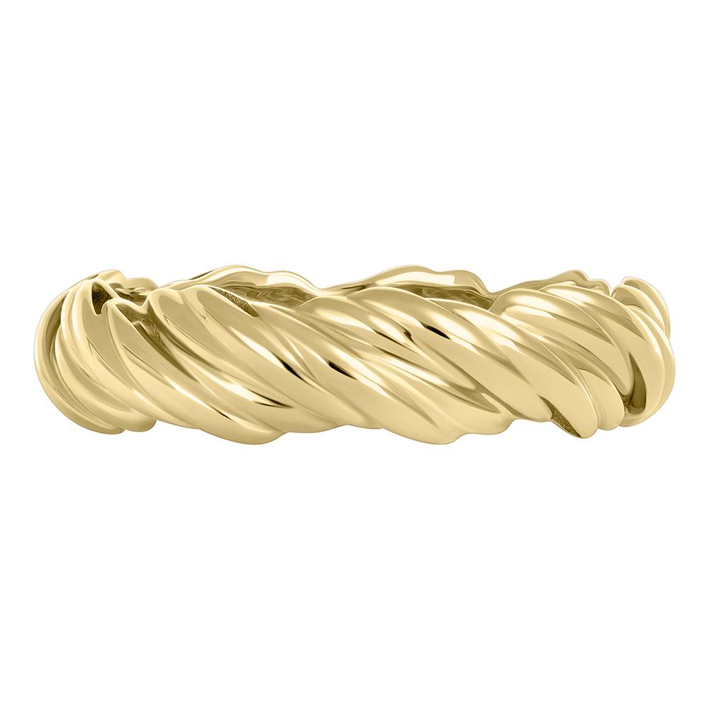 Обручальное кольцо из желтого золота с рубином 9311020