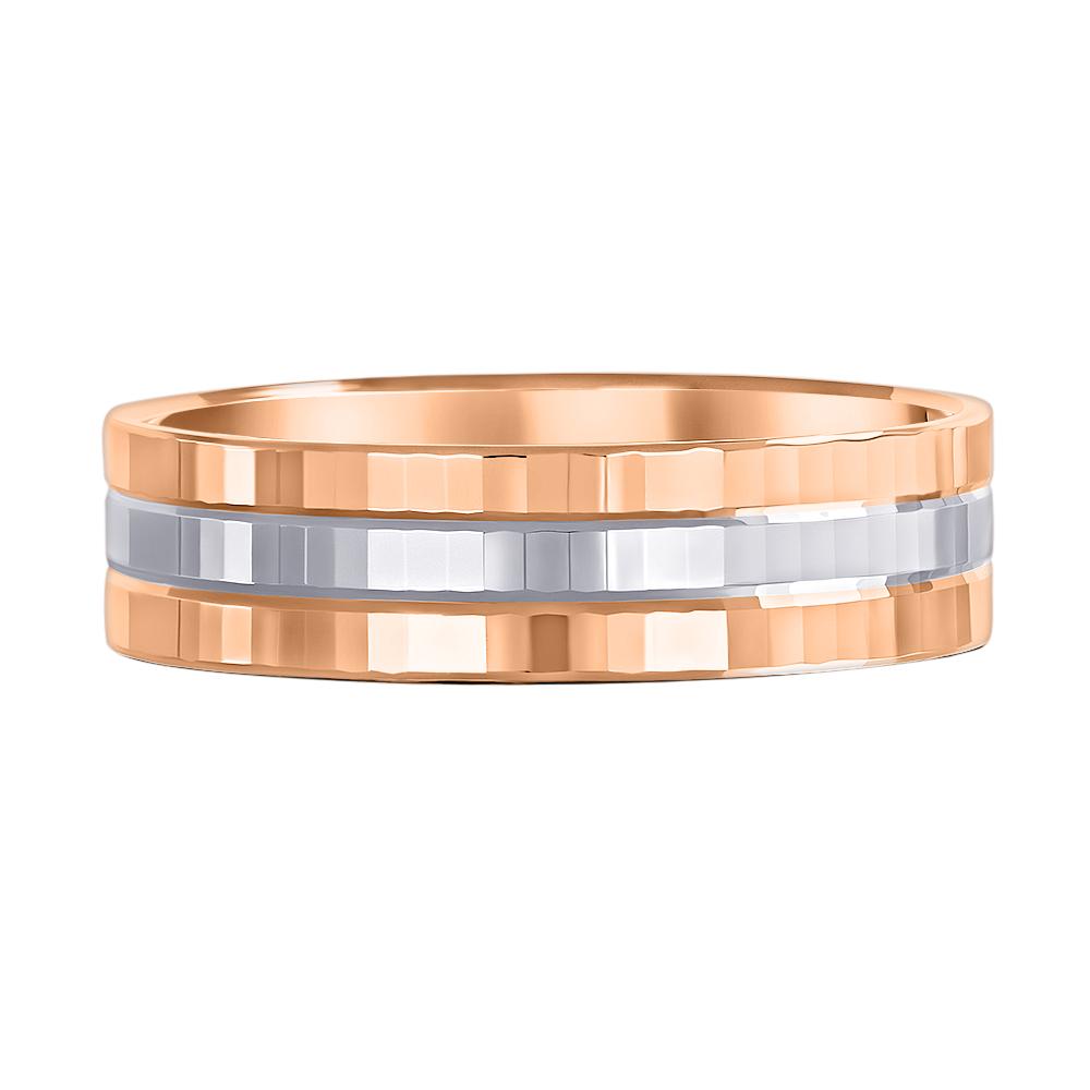 Кольцо из комбинированного золота (синтеринг) 650-000-995