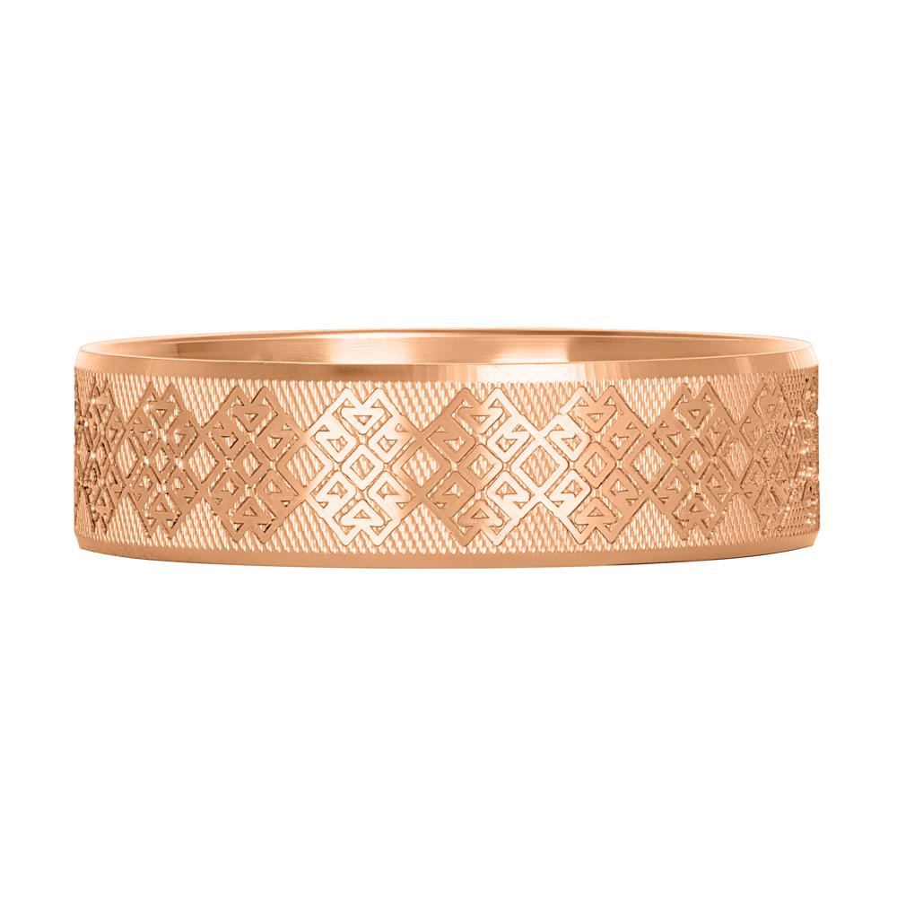 Обручальное кольцо из красного золота 500-000-093