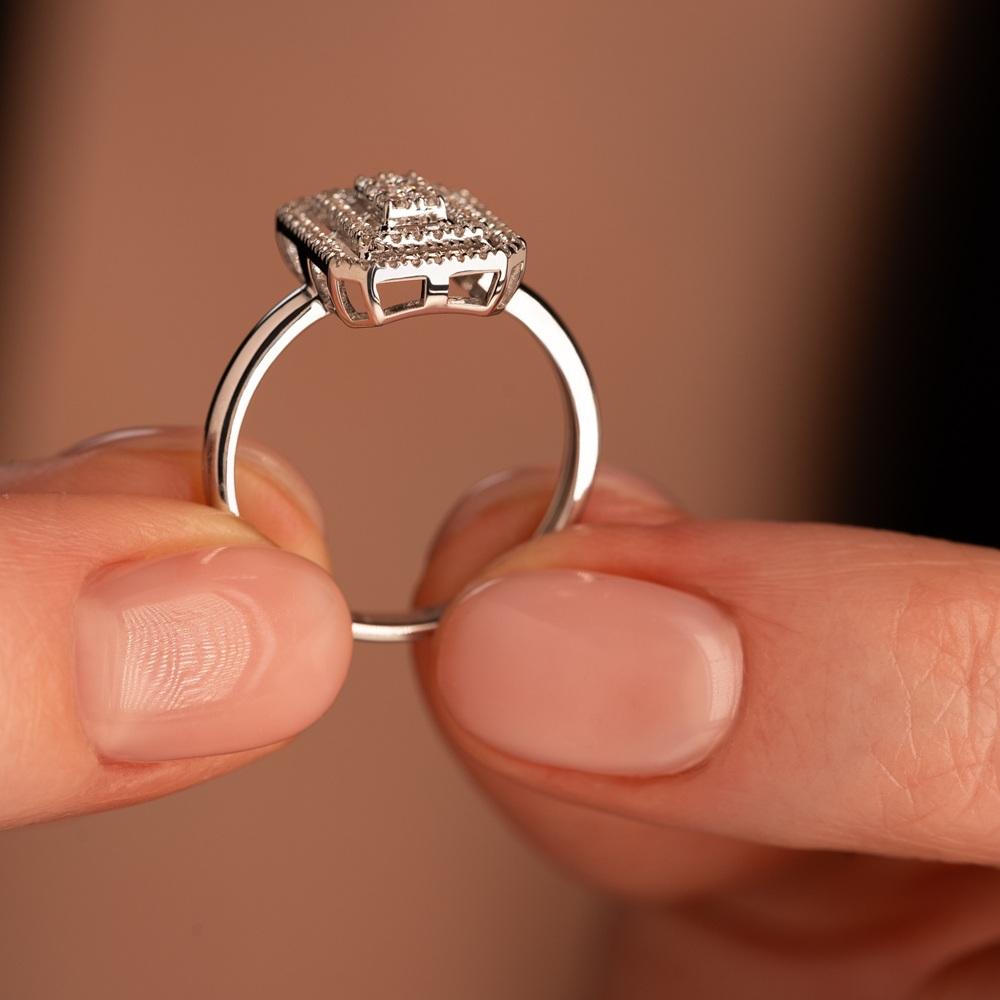 Кольцо с бриллиантами 921998Б