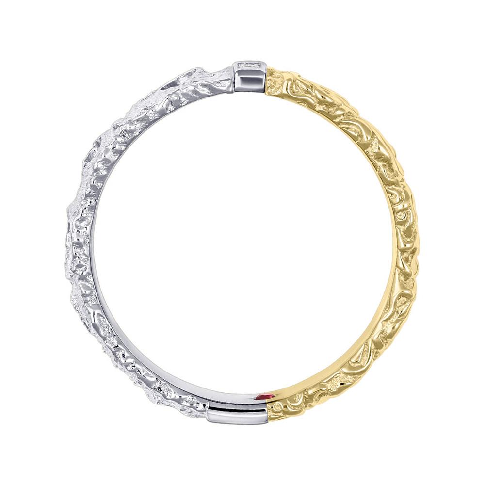 Кольцо из золота с бриллиантами и рубином 9311051Б