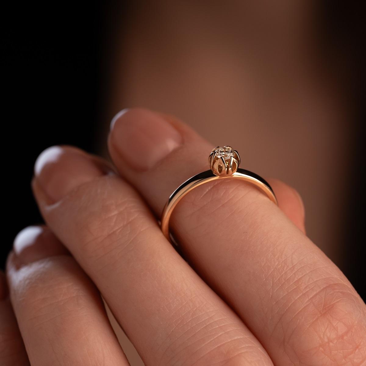 Помолвочное кольцо 911773Б