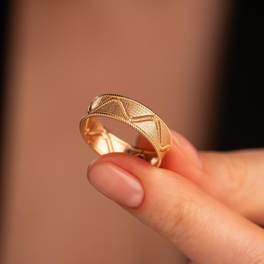 Кольцо из золота 911942