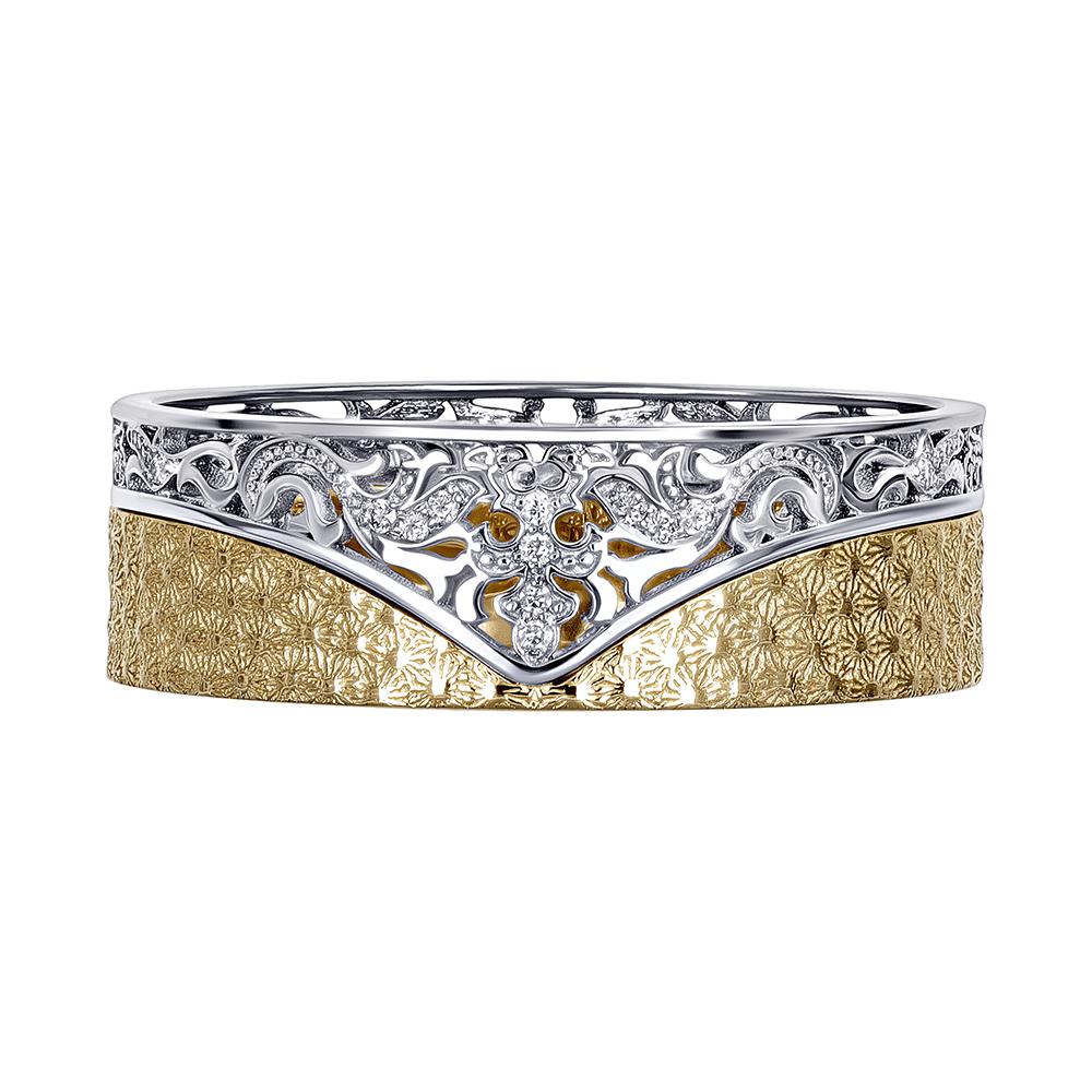 Дизайнерское кольцо с бриллиантами 931891Б