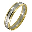 Обручальное кольцо из золота (синтеринг) 460-000-823