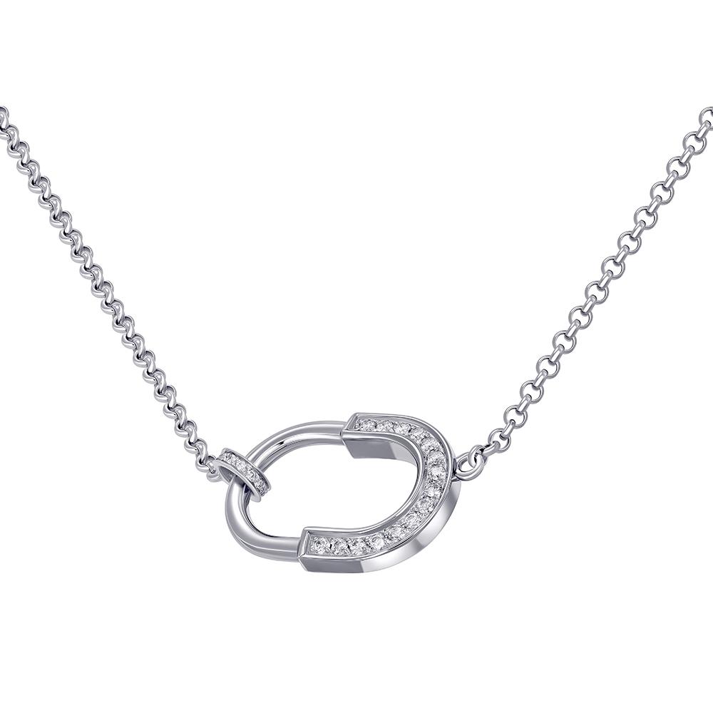 Колье из золота с бриллиантами 927933Б