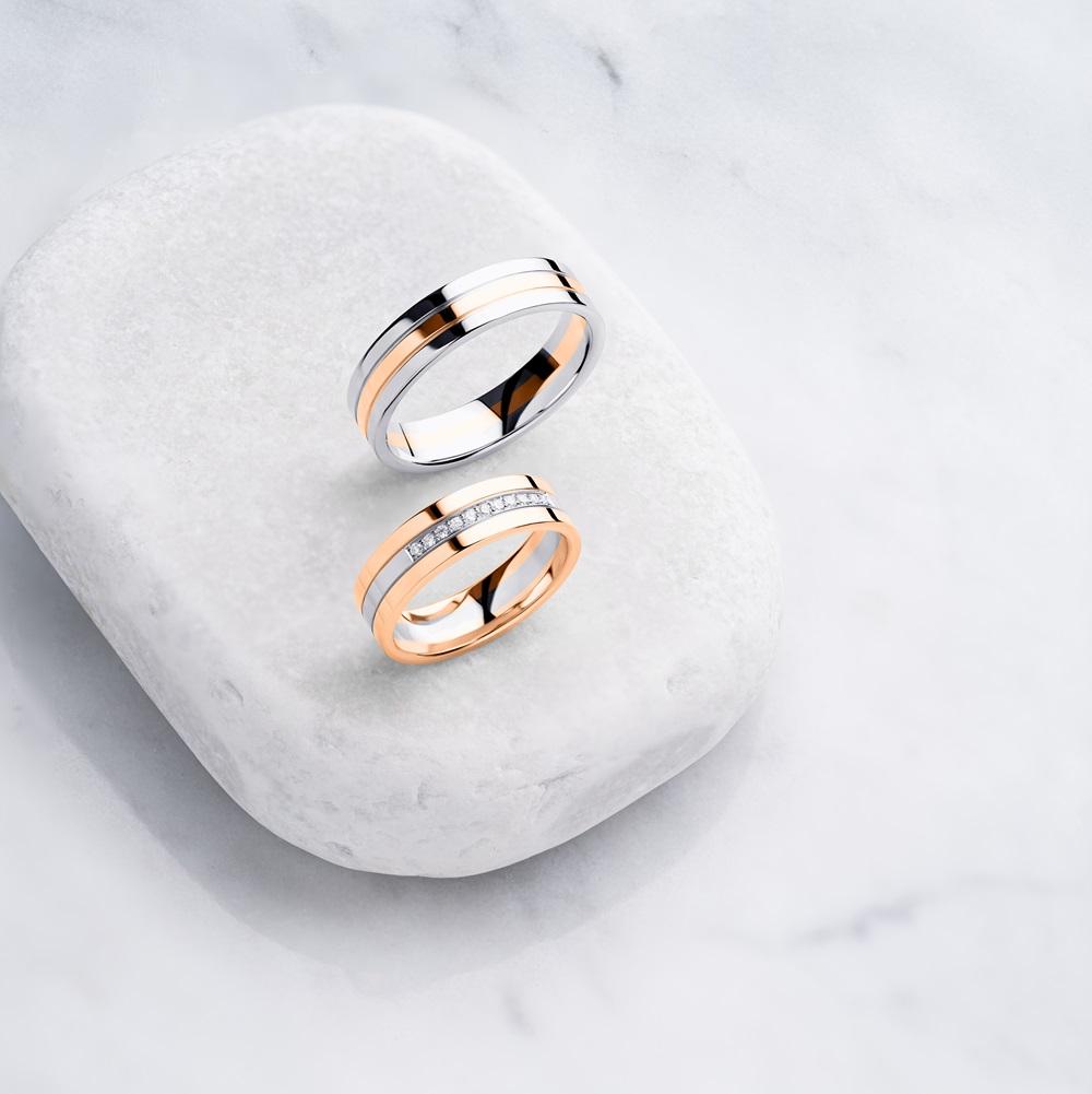 Обручальное кольцо из золота (синтеринг) 480-000-993