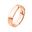 Обручальное кольцо из красного золота 200-000-337