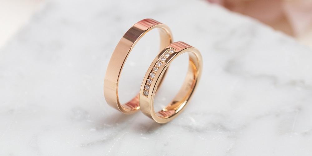 Обручальное кольцо с бриллиантами 202-090-308