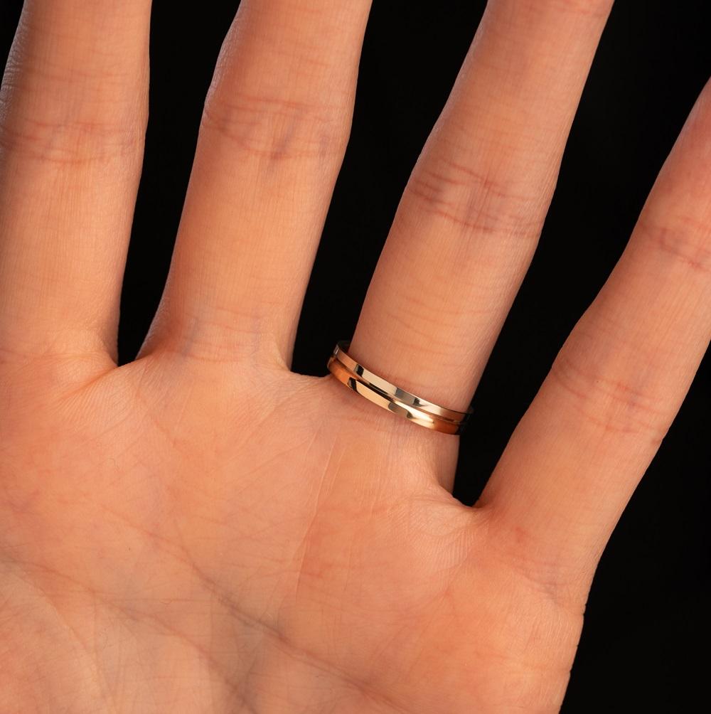 Обручальное кольцо из золота (синтеринг) 430-000-333