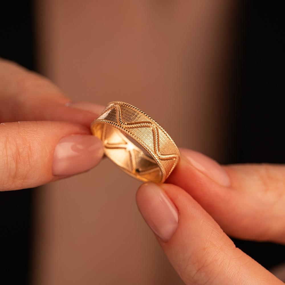 Кольцо из золота 911942