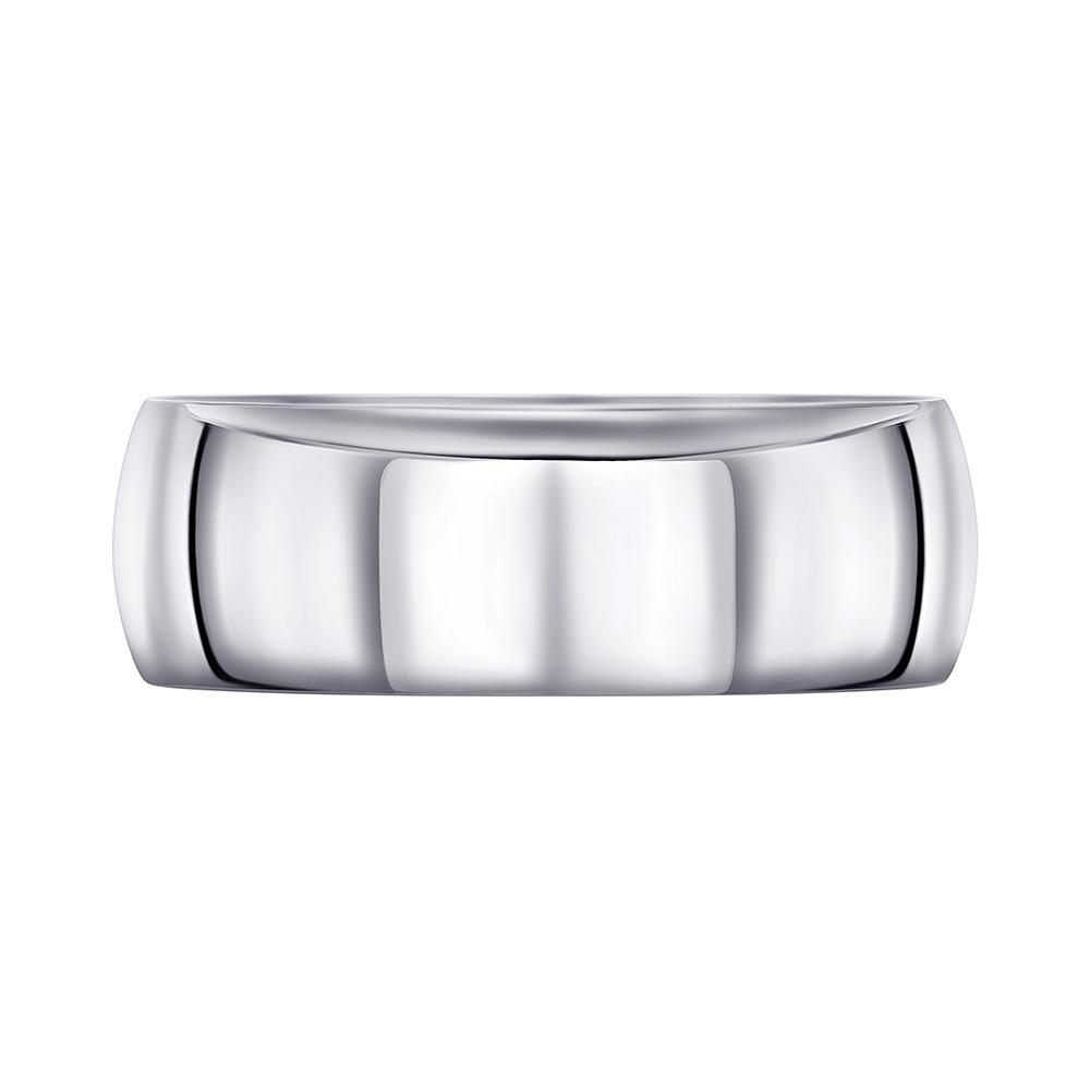 Обручальное кольцо из белого золота 110-000-580