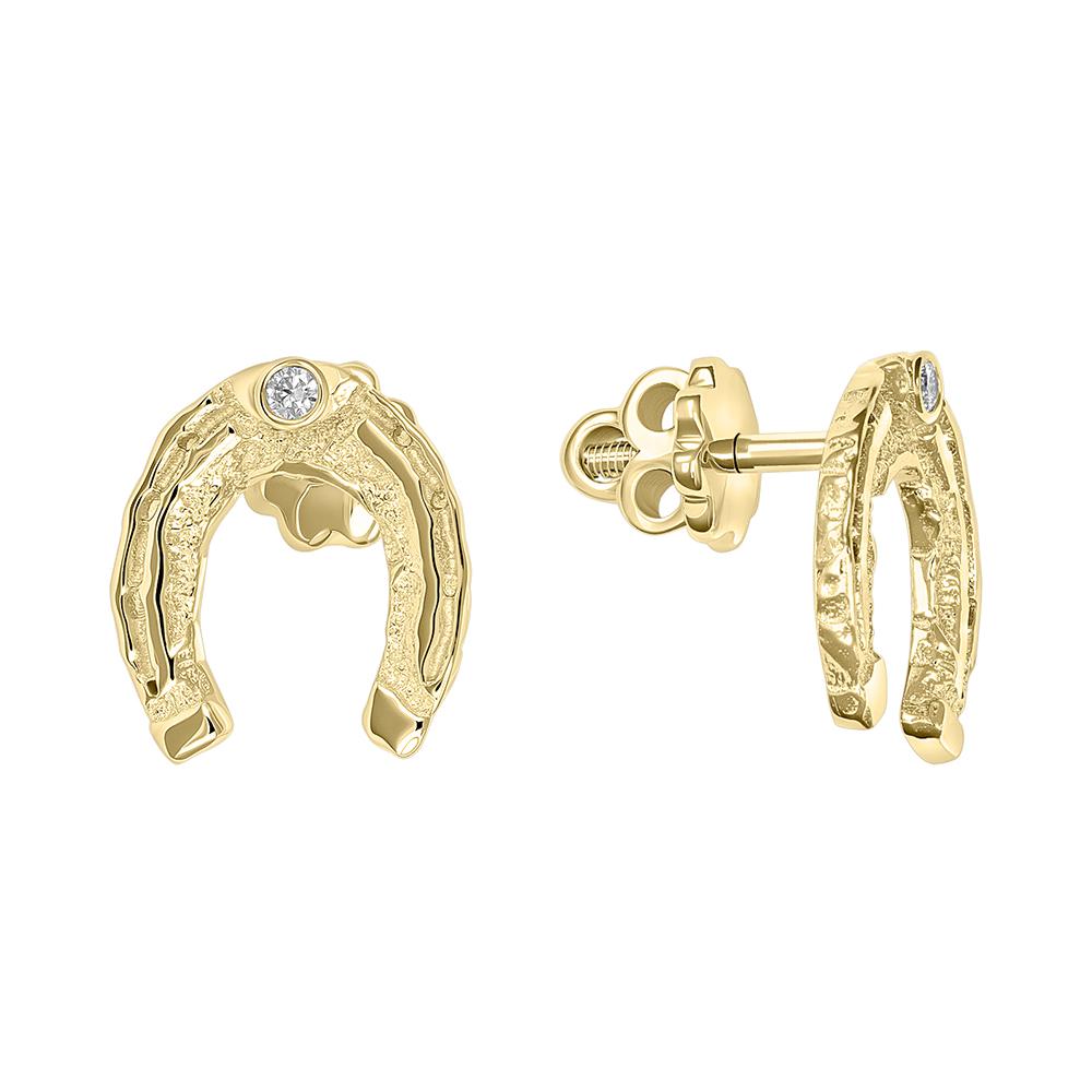 Серьги с бриллиантами 9321067Б