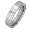 Обручальное кольцо с бриллиантом 212-910-350