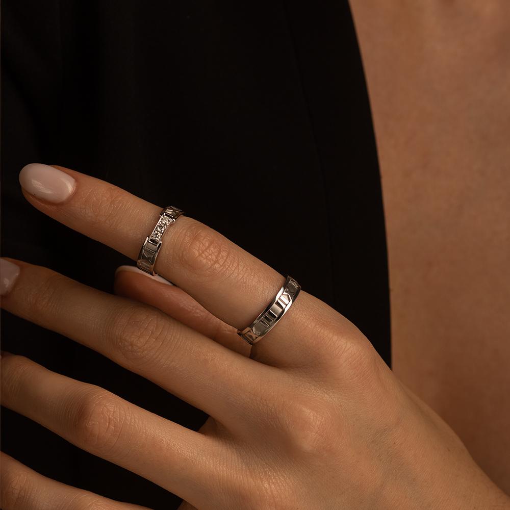 Кольцо из золота с бриллиантами 921490Б