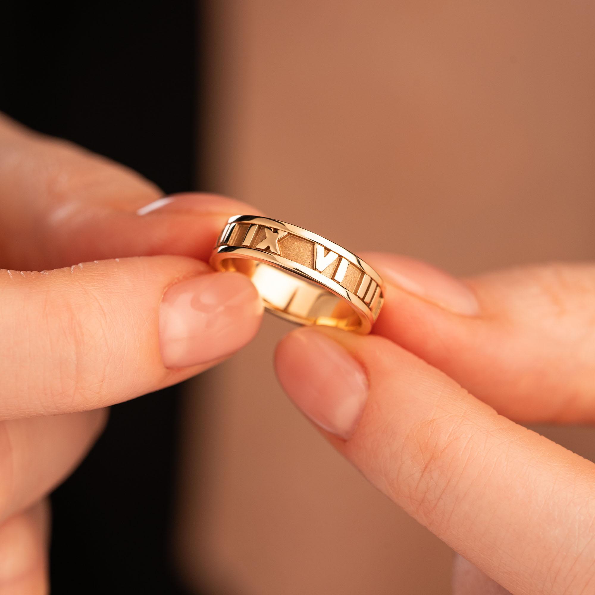 Кольцо из золота без вставок 911500