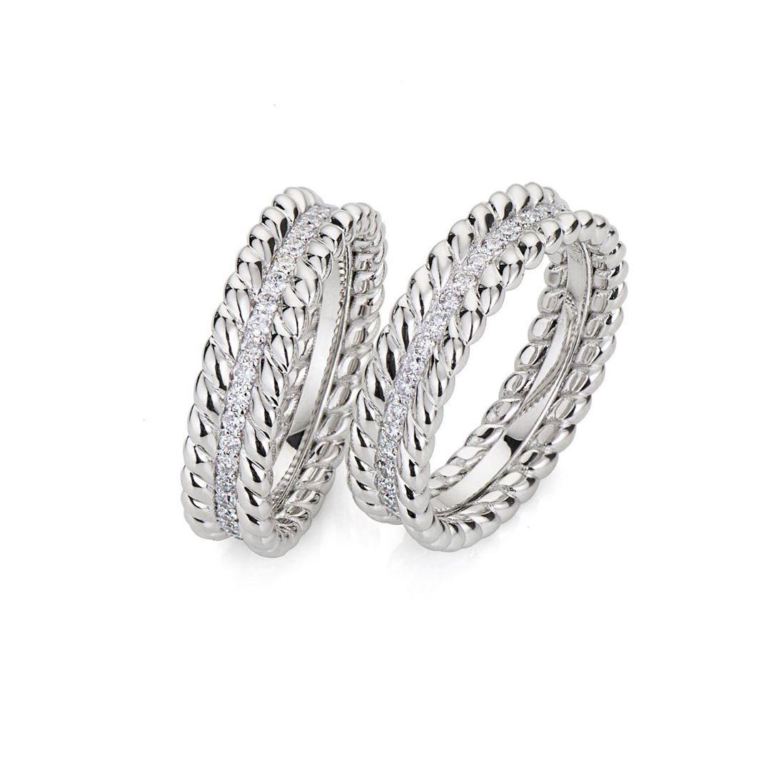 Кольцо из золота с бриллиантами 921411Б