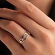 Обручальное кольцо с бриллиантами 712-050-245