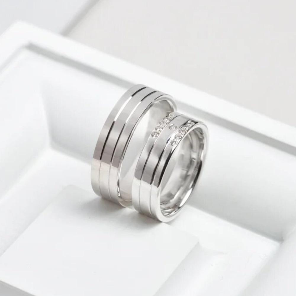 Кольцо из белого золота 210-000-993