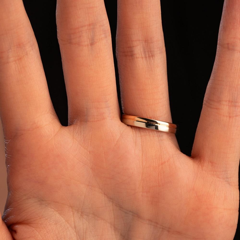 Обручальное кольцо из золота (синтеринг) 430-000-318