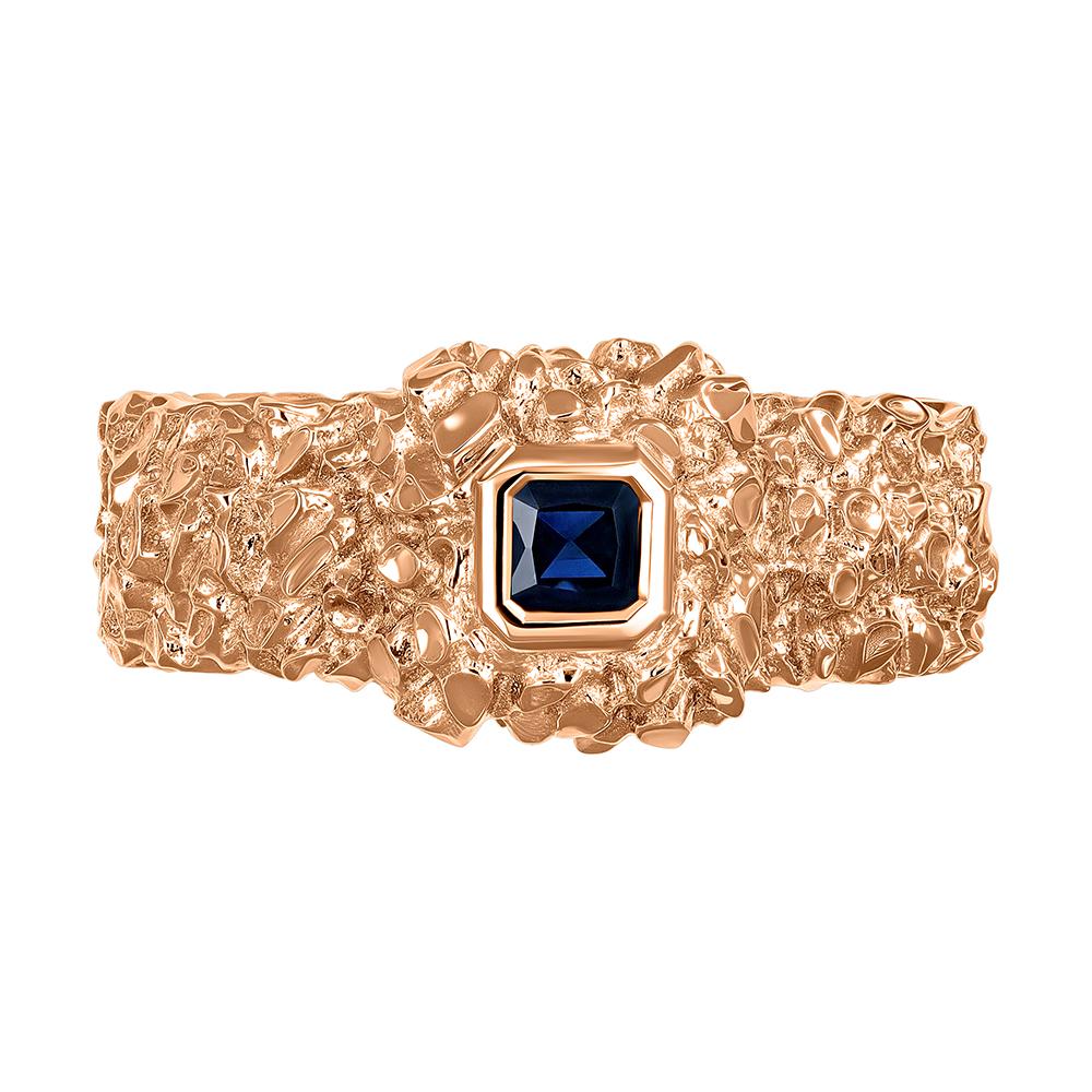 Кольцо из золота с сапфиром 911917С