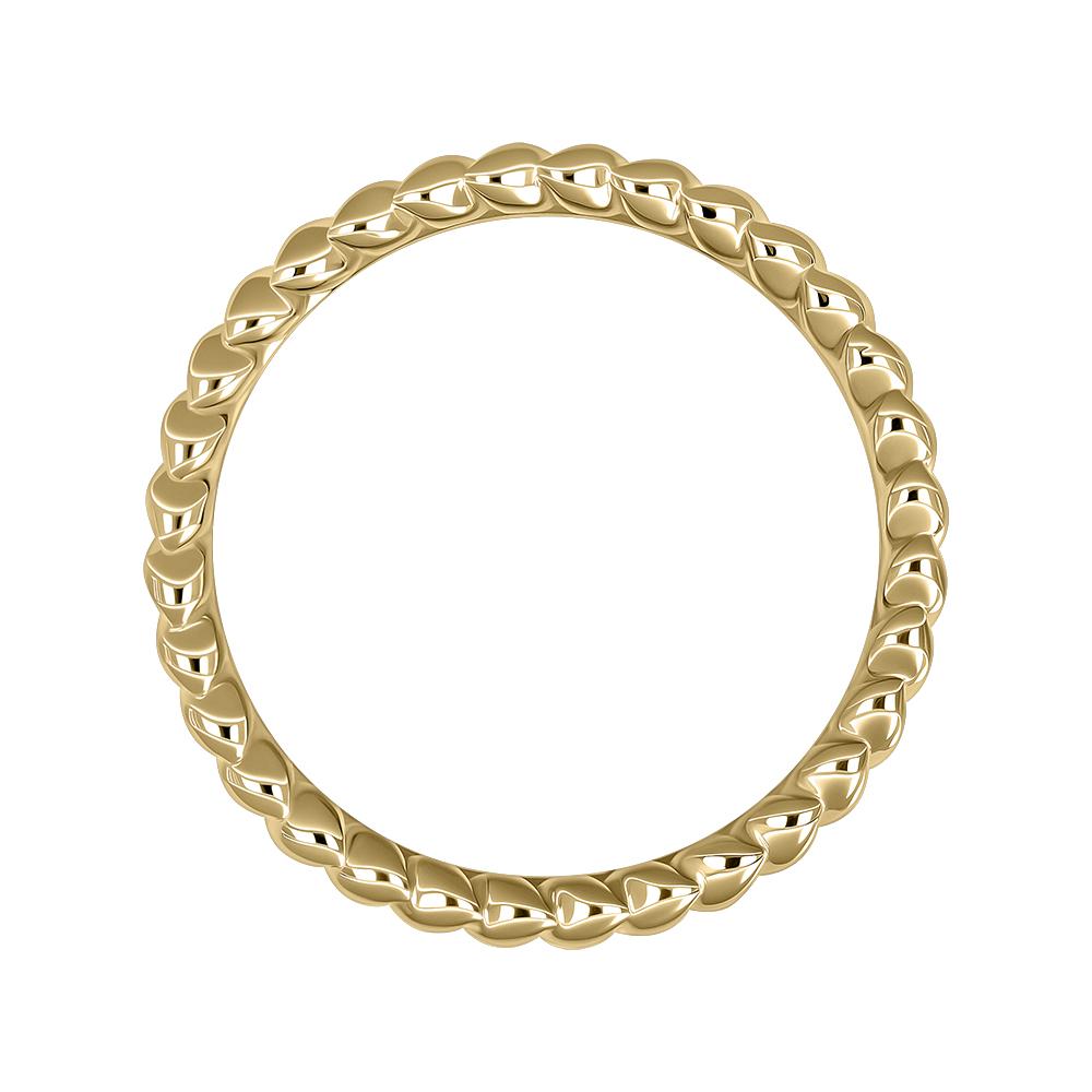 Эксклюзивное кольцо из желтого золота с бриллиантами 931411Б