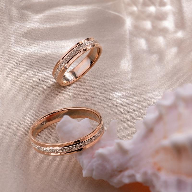 Обручальное кольцо из золота (синтеринг) 450-000-717