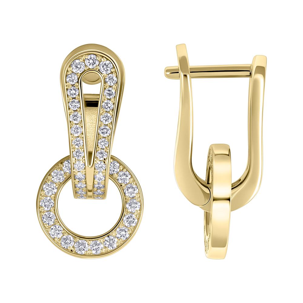 Серьги с бриллиантами 9321036Б