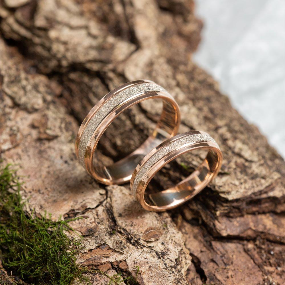 Обручальное кольцо из золота (синтеринг) 450-000-718