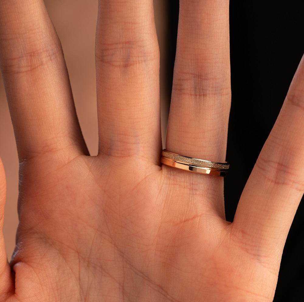 Обручальное кольцо из золота (синтеринг) 430-000-722