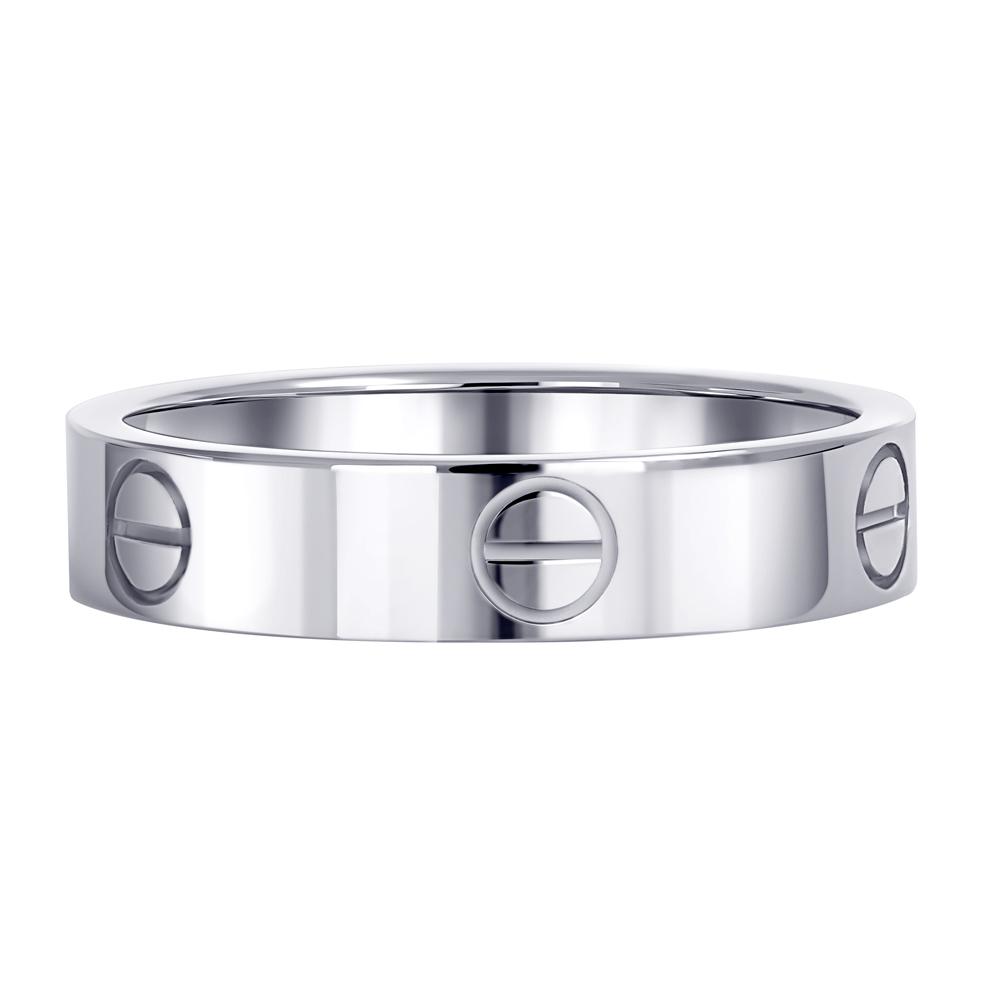 Кольцо из белого золота 921553