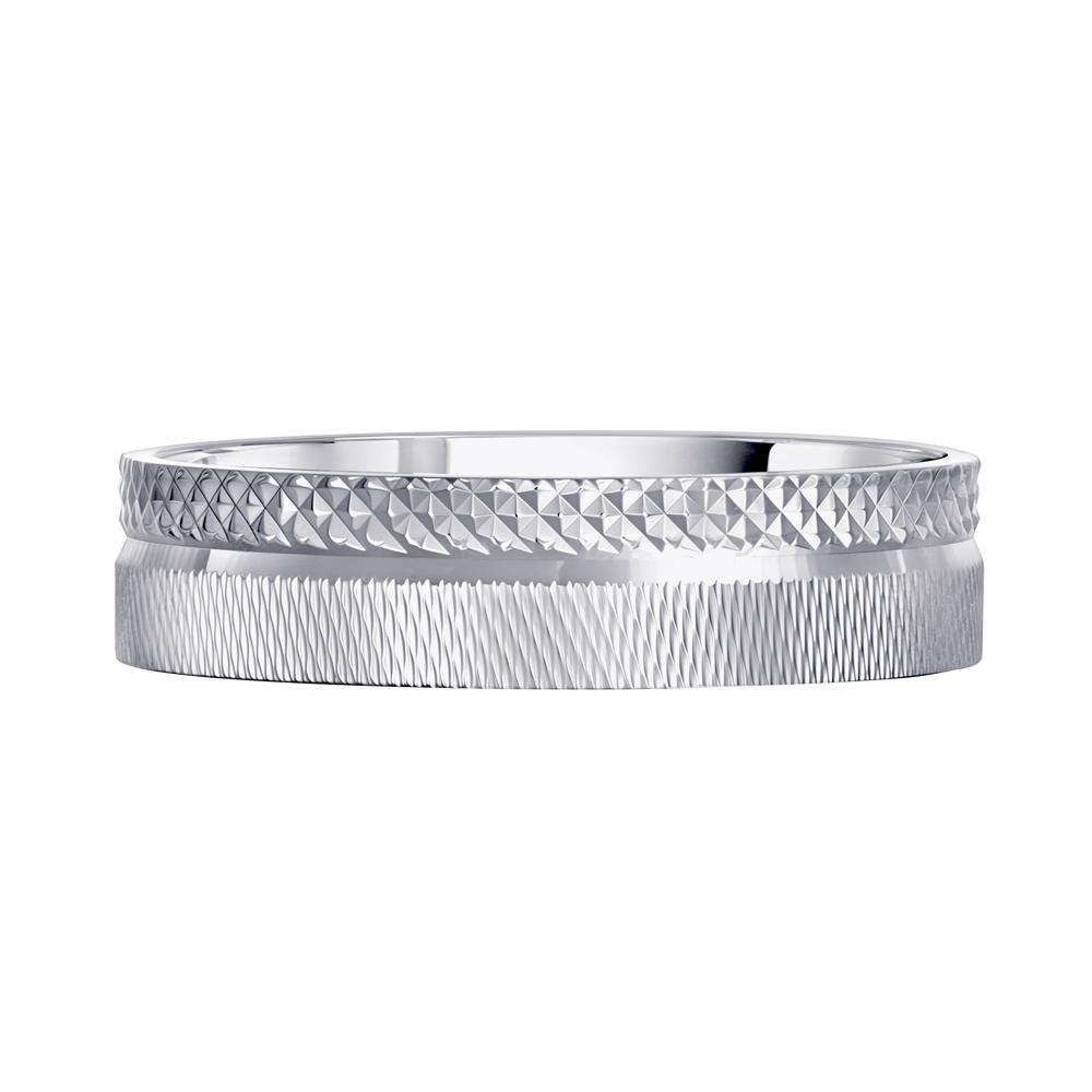 Обручальное кольцо из белого золота 510-000-1022