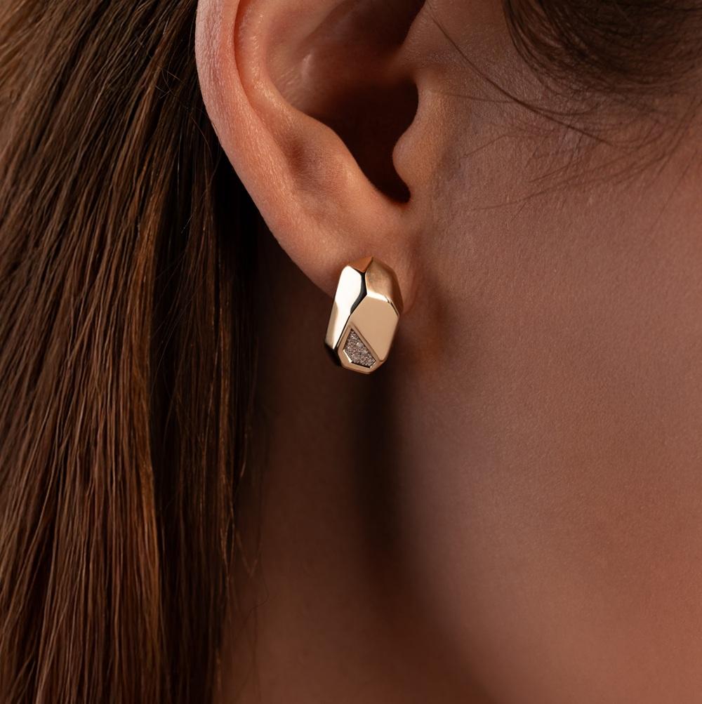 Серьги из желтого золота 932995Б